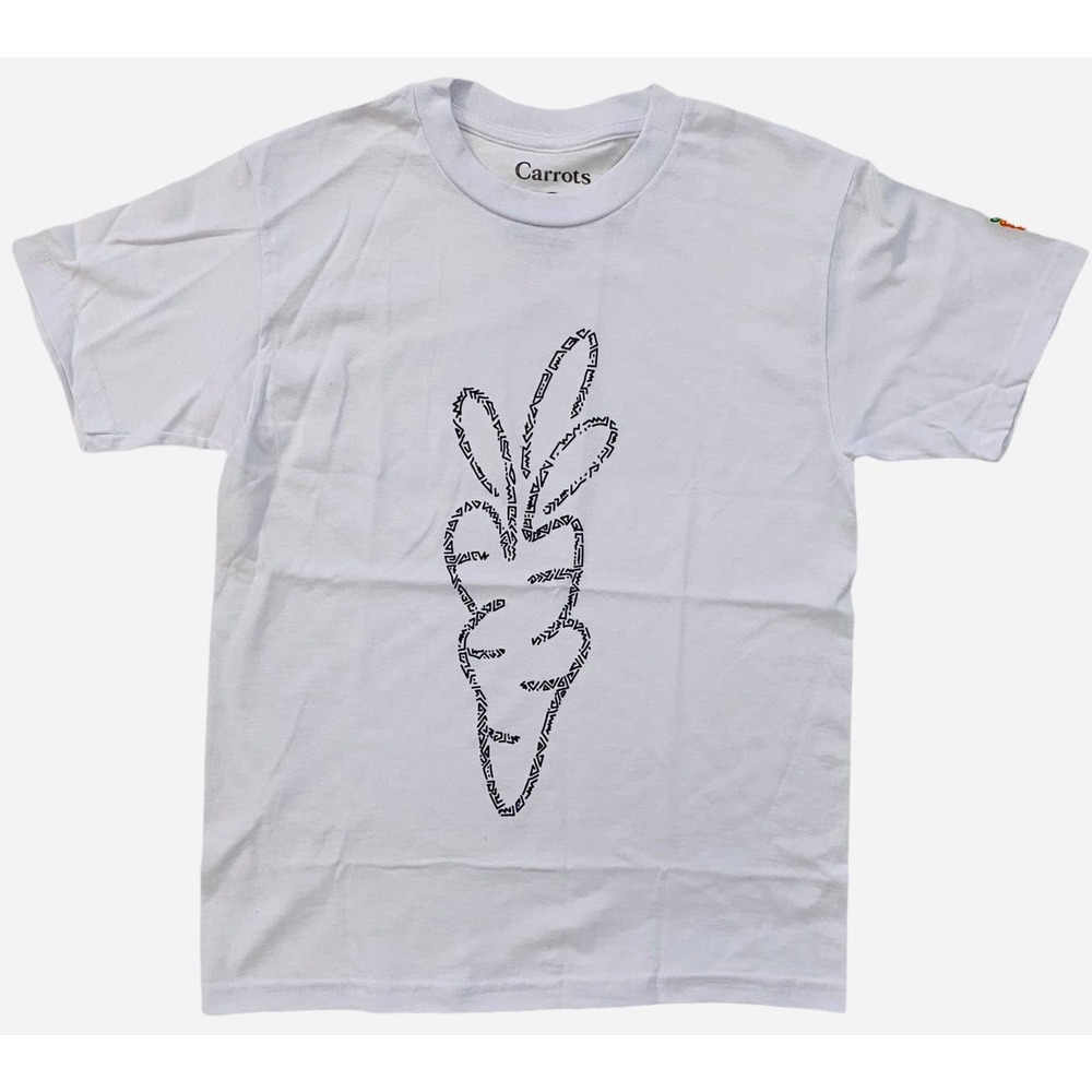 Carrots By Anwar Carrots Men's Stay Relevant Graphic Print Tee T-Shirt - White